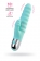 Мятный рельефный вибратор с клиторальной стимуляцией Flax - 17,5 см. - ToyFa купить в Муроме с доставкой в Orgasmix.ru Мятный рельефный вибратор с клиторальной стимуляцией Flax - 17,5 см. - ToyFa