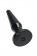 Черная анальная втулка Gemini α - 12 см. - POPO Pleasure