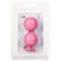Розовые вагинальные шарики BI-BALLS - Toyfa Basic в Муроме Розовые вагинальные шарики BI-BALLS - Toyfa Basic