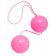 Розовые вагинальные шарики BI-BALLS - Toyfa Basic в Муроме Розовые вагинальные шарики BI-BALLS - Toyfa Basic