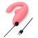 Розовый вибромассажер для двойной стимуляции Womanizer Blend - Womanizer купить в Муроме с доставкой в Orgasmix.ru Розовый вибромассажер для двойной стимуляции Womanizer Blend - Womanizer