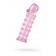 Гелевая розовая насадка на фаллос с шипами - 12 см. - Toyfa Basic - в Муроме купить с доставкой Гелевая розовая насадка на фаллос с шипами - 12 см. - Toyfa Basic - в Муроме купить с доставкой