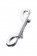 Серебристый двухсторонний карабин TOYFA Metal - ToyFa - купить с доставкой в Муроме